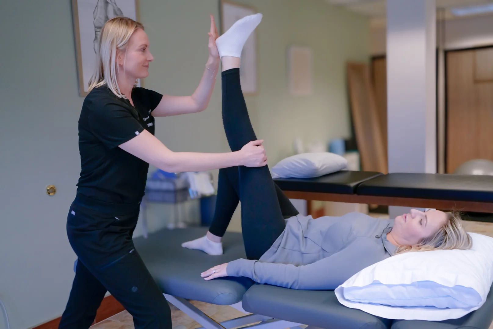 Atendimento de fisioterapia